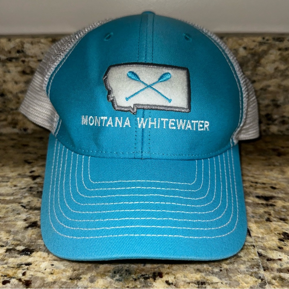 Montana Whitewater Blue and Gray Cap